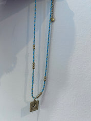 BYZANTINE BLUE NECKLACE