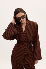 STRIPPED PYJAMA SET