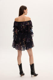 ELIZA FLORAL MINI DRESS