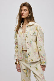 BUTTER BLOSSOM JEAN JACKET