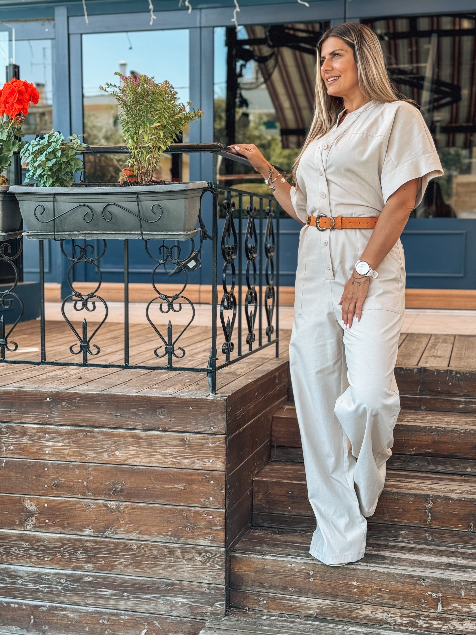 PAOLA BEIGE JUMPSUIT