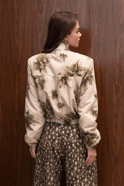 OLIVINE BOMBER JACKET
