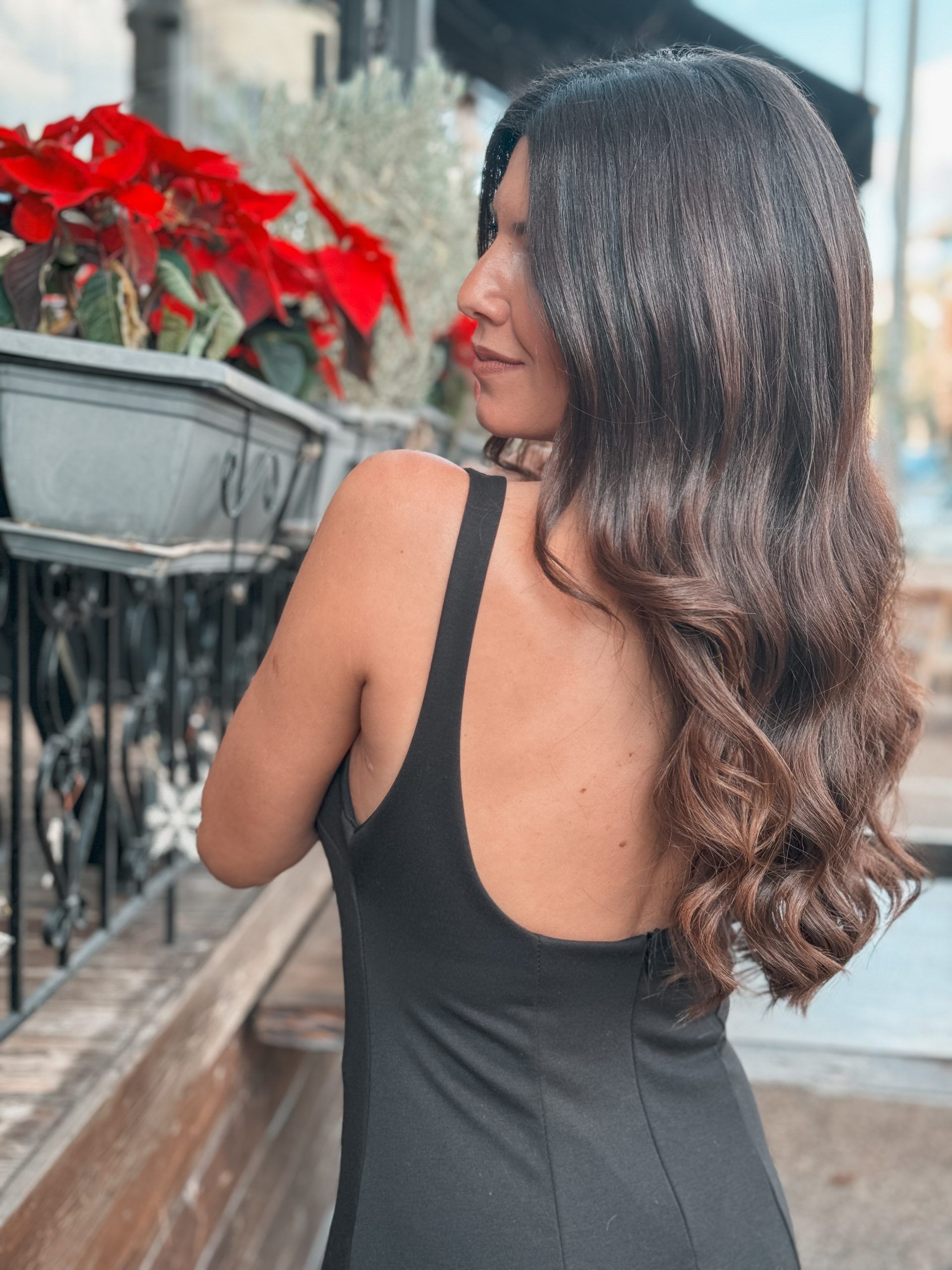 WHIPPED CREAM BLACK PLAYSUIT