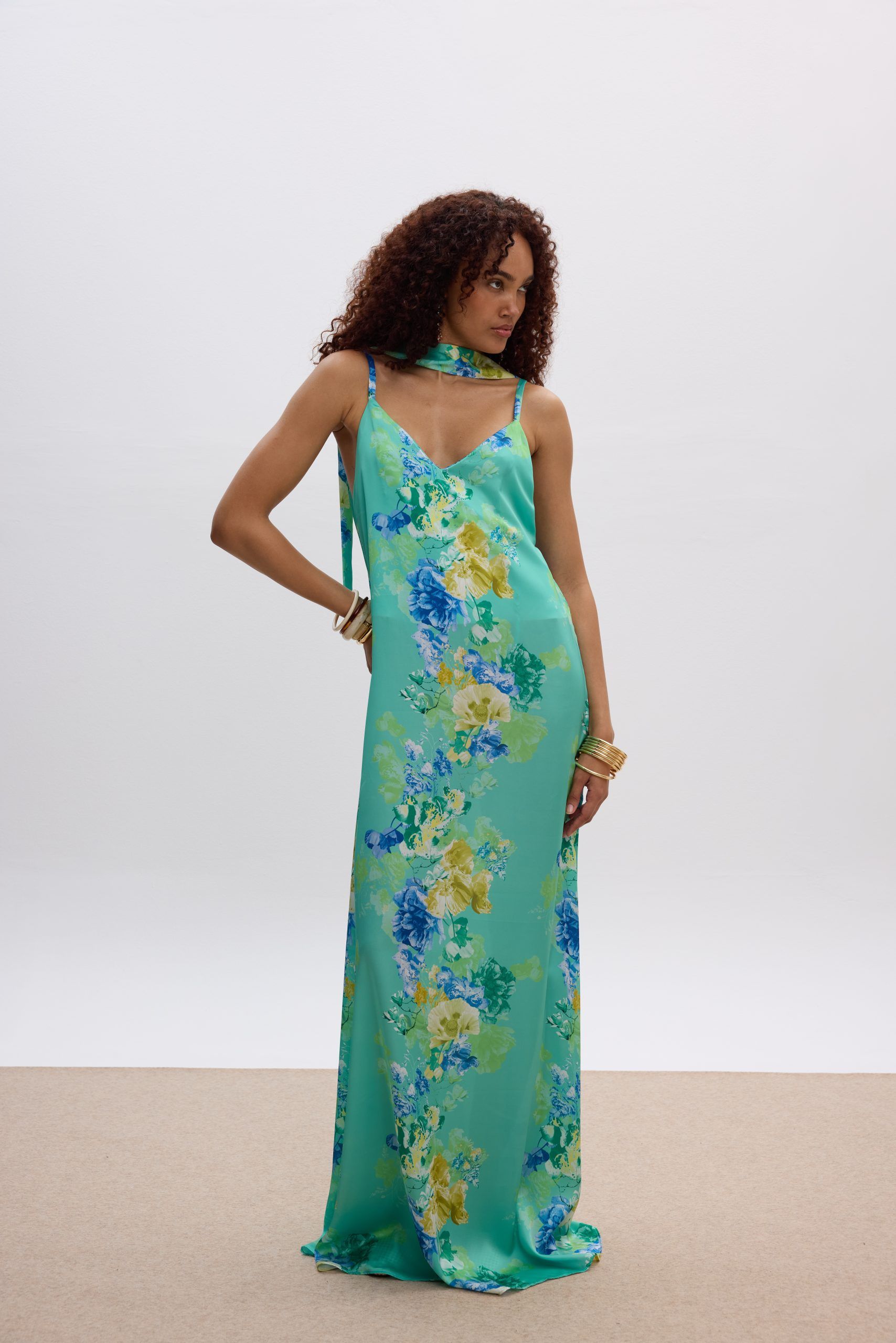 ANTIPAROS LONG DRESS